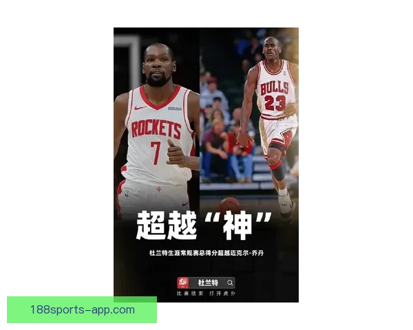 杜兰特谈超越乔丹得分成就称自己如异星球仍居历史第六 杜兰特谈超越乔丹得分成就称自己如异星球仍居历史第六